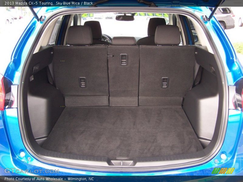 Sky Blue Mica / Black 2013 Mazda CX-5 Touring