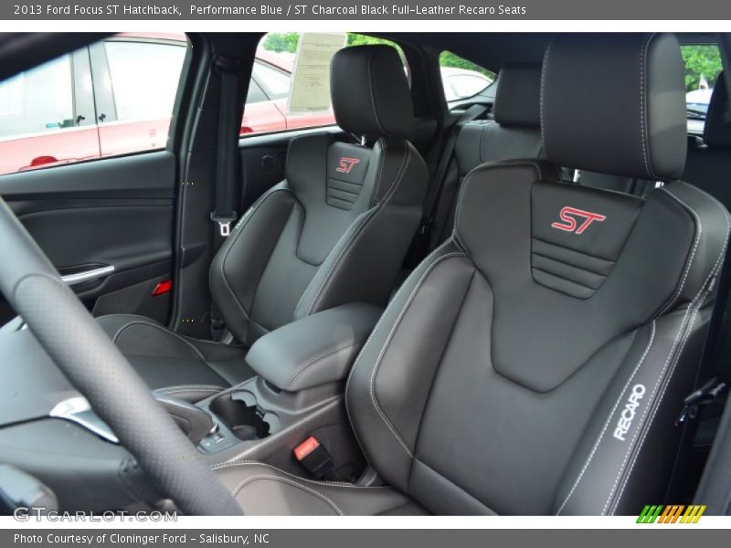 Front Seat of 2013 Focus ST Hatchback