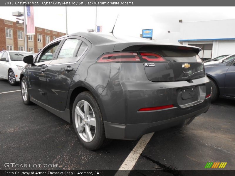 Cyber Gray Metallic / Jet Black/Ceramic White Accents 2013 Chevrolet Volt