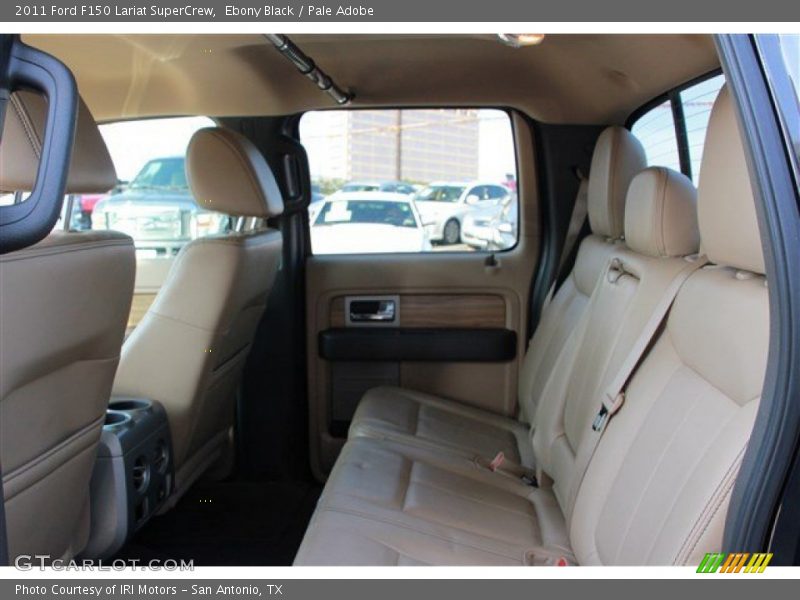 Ebony Black / Pale Adobe 2011 Ford F150 Lariat SuperCrew