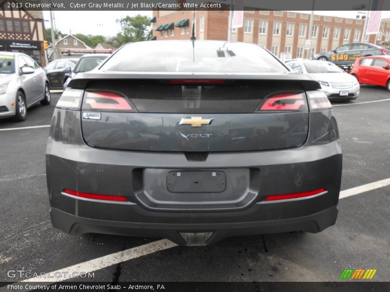 Cyber Gray Metallic / Jet Black/Ceramic White Accents 2013 Chevrolet Volt