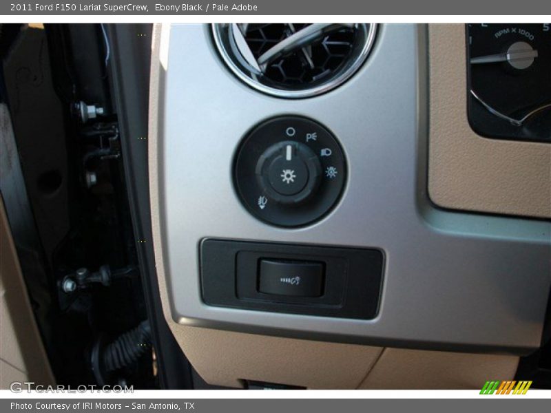 Ebony Black / Pale Adobe 2011 Ford F150 Lariat SuperCrew