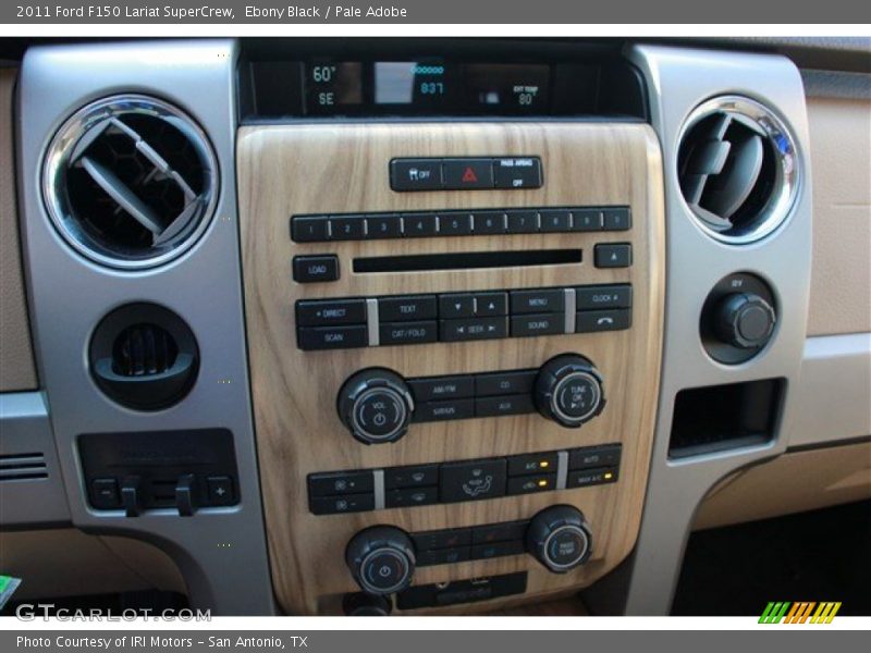 Ebony Black / Pale Adobe 2011 Ford F150 Lariat SuperCrew