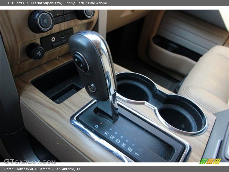 Ebony Black / Pale Adobe 2011 Ford F150 Lariat SuperCrew
