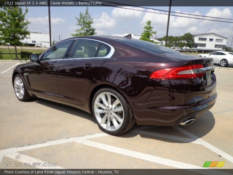 Caviar Metallic / Barley/Truffle 2013 Jaguar XF 3.0 AWD