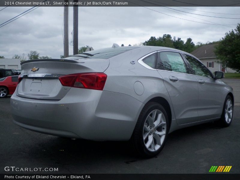 Silver Ice Metallic / Jet Black/Dark Titanium 2014 Chevrolet Impala LT