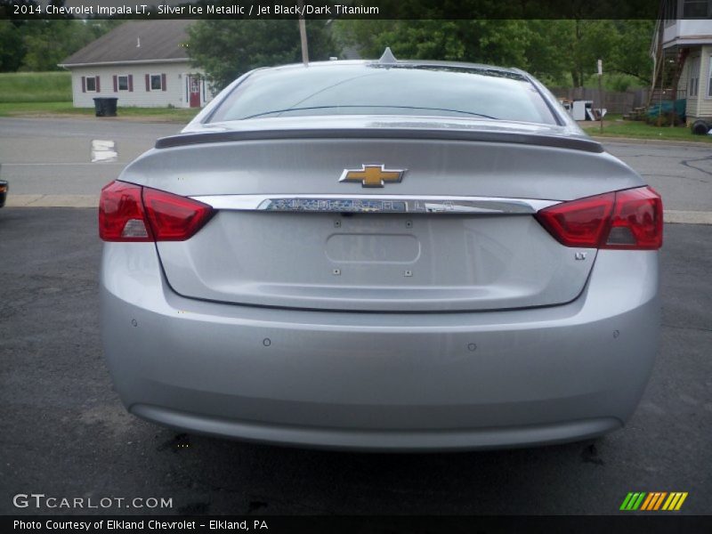 Silver Ice Metallic / Jet Black/Dark Titanium 2014 Chevrolet Impala LT