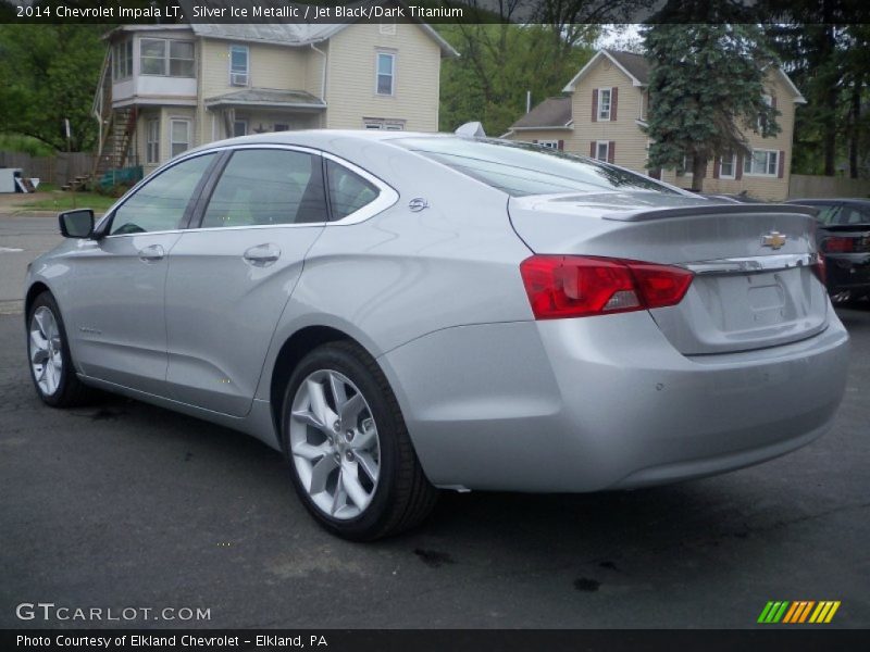 Silver Ice Metallic / Jet Black/Dark Titanium 2014 Chevrolet Impala LT