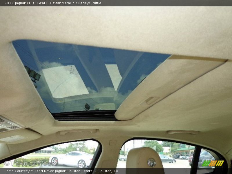 Caviar Metallic / Barley/Truffle 2013 Jaguar XF 3.0 AWD