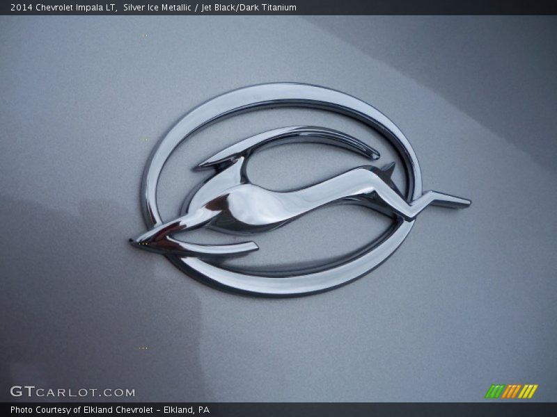 Silver Ice Metallic / Jet Black/Dark Titanium 2014 Chevrolet Impala LT