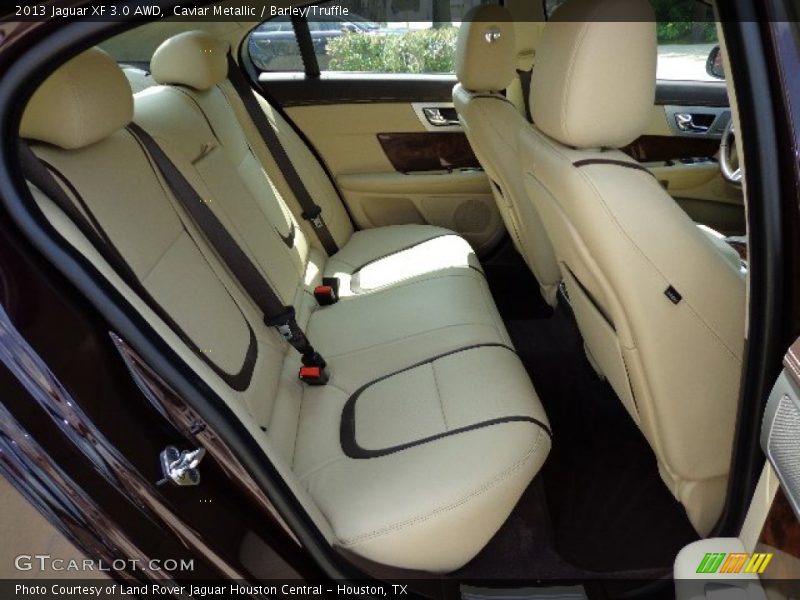 Caviar Metallic / Barley/Truffle 2013 Jaguar XF 3.0 AWD