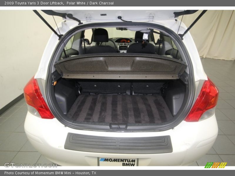 Polar White / Dark Charcoal 2009 Toyota Yaris 3 Door Liftback