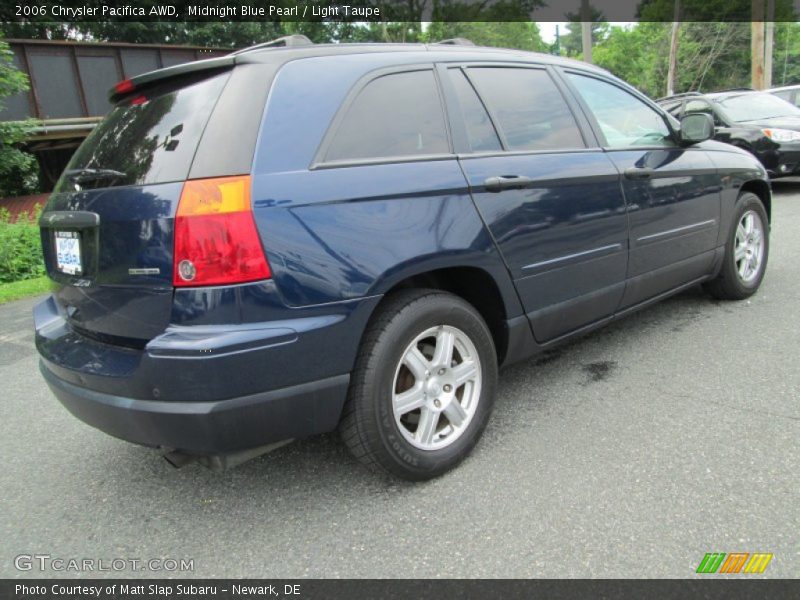 Midnight Blue Pearl / Light Taupe 2006 Chrysler Pacifica AWD