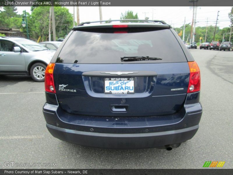 Midnight Blue Pearl / Light Taupe 2006 Chrysler Pacifica AWD