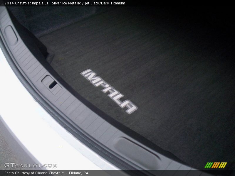 Silver Ice Metallic / Jet Black/Dark Titanium 2014 Chevrolet Impala LT