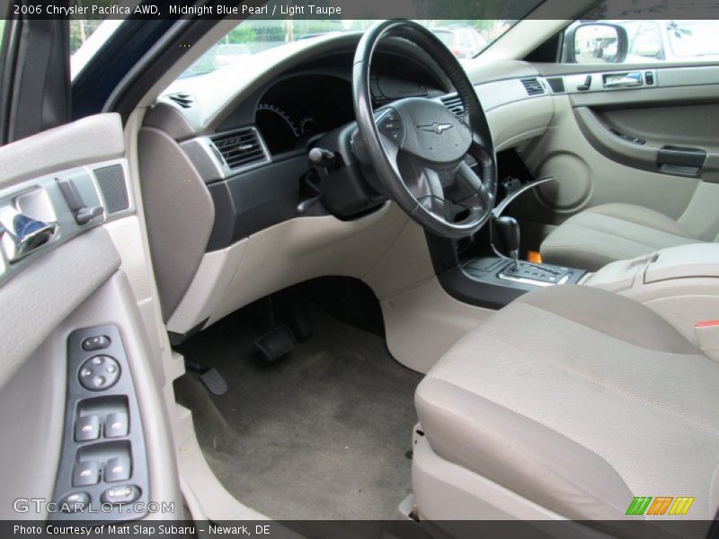 Midnight Blue Pearl / Light Taupe 2006 Chrysler Pacifica AWD