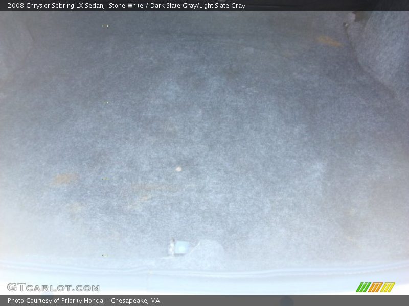 Stone White / Dark Slate Gray/Light Slate Gray 2008 Chrysler Sebring LX Sedan