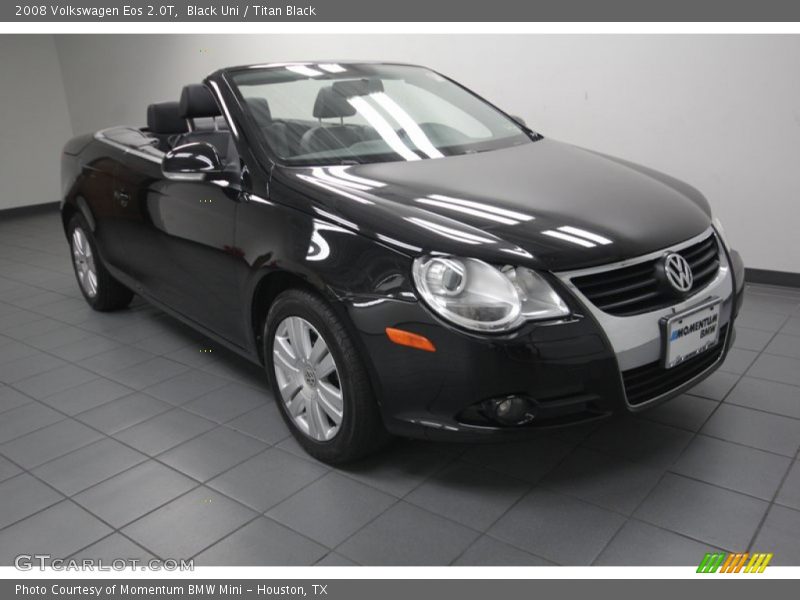Black Uni / Titan Black 2008 Volkswagen Eos 2.0T