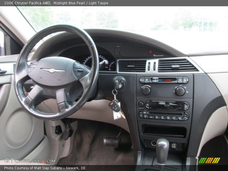 Midnight Blue Pearl / Light Taupe 2006 Chrysler Pacifica AWD