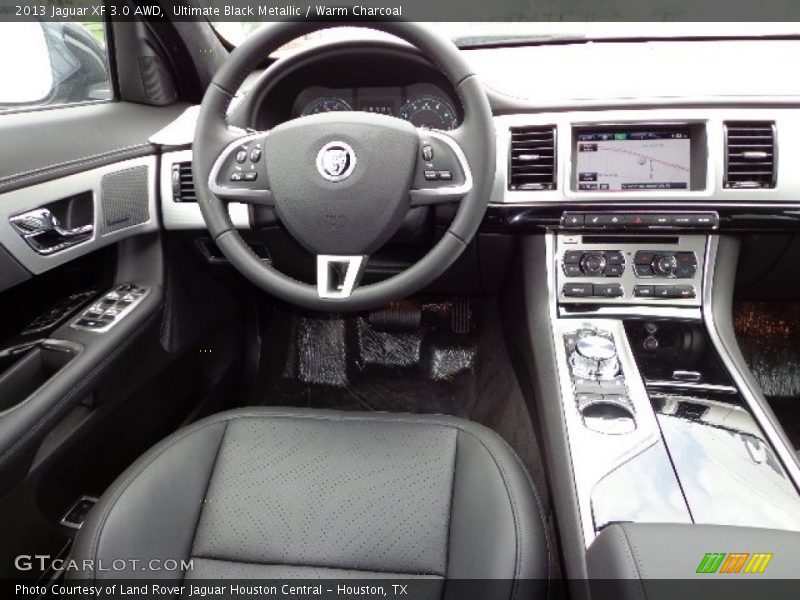 Dashboard of 2013 XF 3.0 AWD