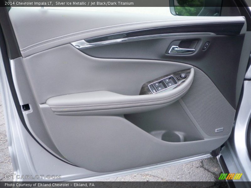 Silver Ice Metallic / Jet Black/Dark Titanium 2014 Chevrolet Impala LT