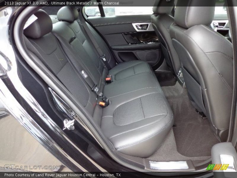Rear Seat of 2013 XF 3.0 AWD