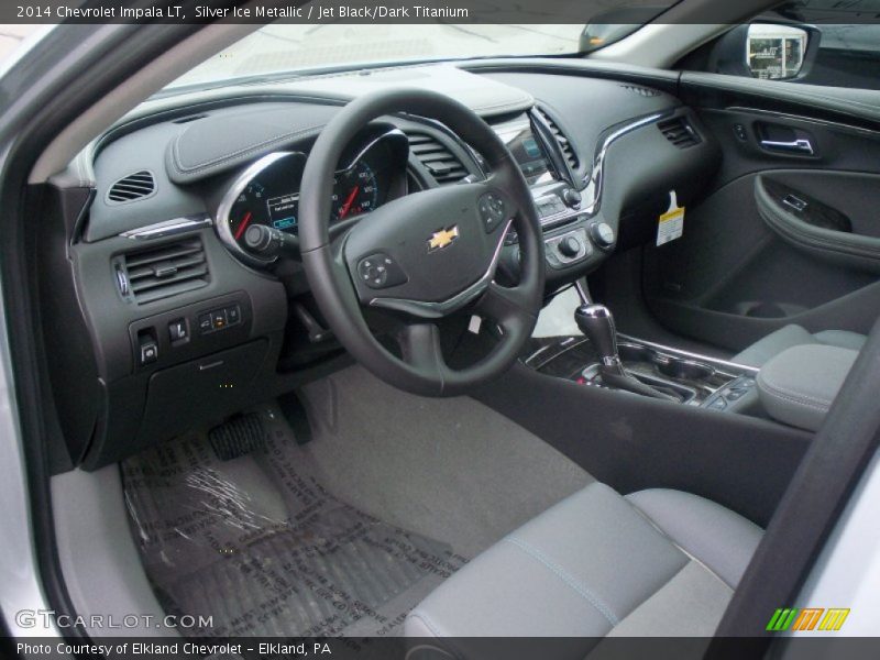 Jet Black/Dark Titanium Interior - 2014 Impala LT 