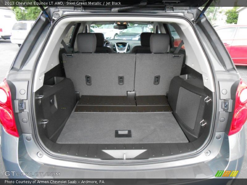 Steel Green Metallic / Jet Black 2013 Chevrolet Equinox LT AWD
