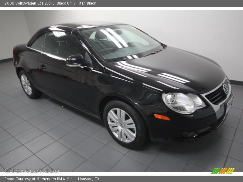 Black Uni / Titan Black 2008 Volkswagen Eos 2.0T
