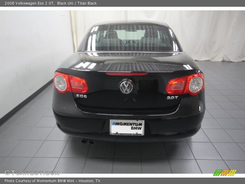 Black Uni / Titan Black 2008 Volkswagen Eos 2.0T