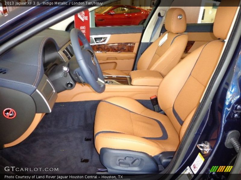  2013 XF 3.0 London Tan/Navy Interior