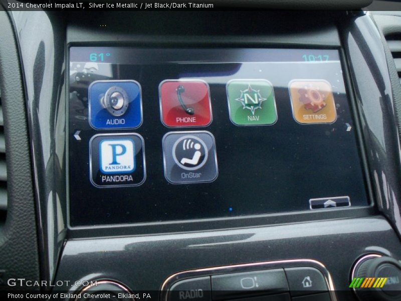 Silver Ice Metallic / Jet Black/Dark Titanium 2014 Chevrolet Impala LT