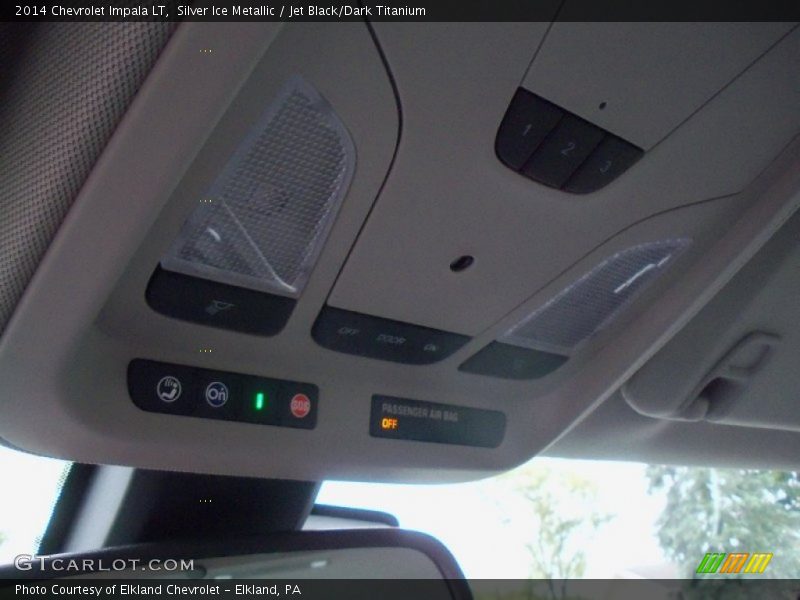 Silver Ice Metallic / Jet Black/Dark Titanium 2014 Chevrolet Impala LT