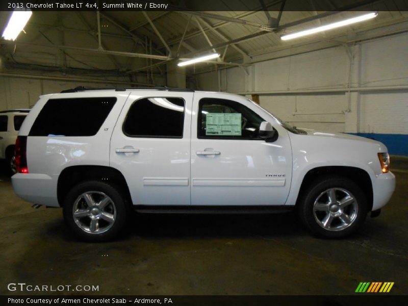 Summit White / Ebony 2013 Chevrolet Tahoe LT 4x4