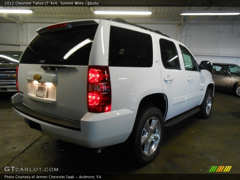 Summit White / Ebony 2013 Chevrolet Tahoe LT 4x4