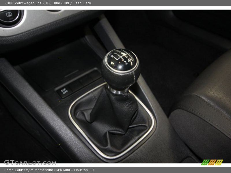 Black Uni / Titan Black 2008 Volkswagen Eos 2.0T