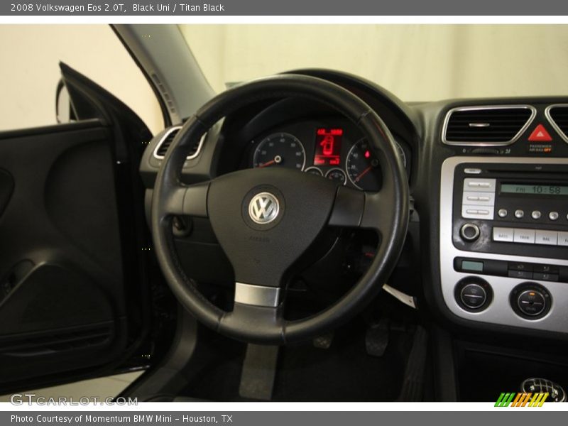 Black Uni / Titan Black 2008 Volkswagen Eos 2.0T