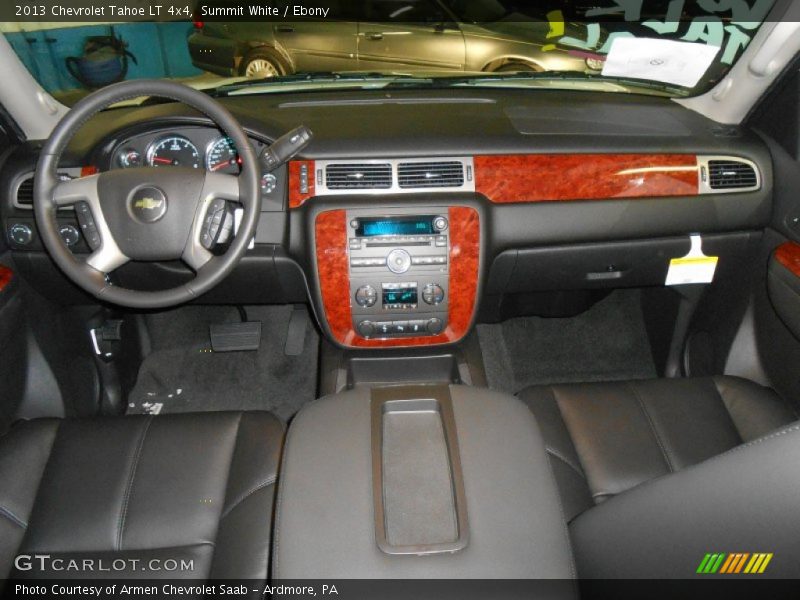 Summit White / Ebony 2013 Chevrolet Tahoe LT 4x4