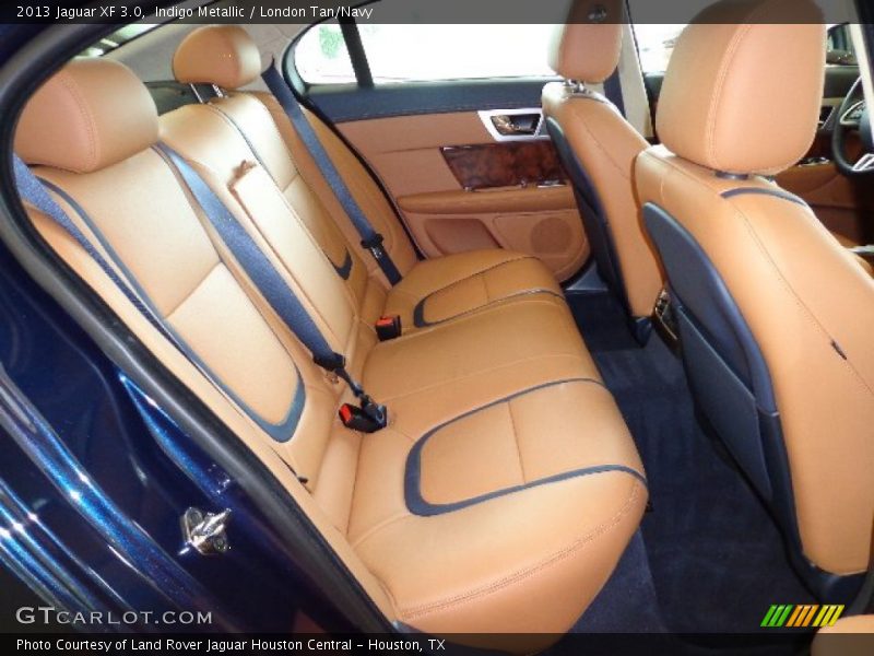 Rear Seat of 2013 XF 3.0