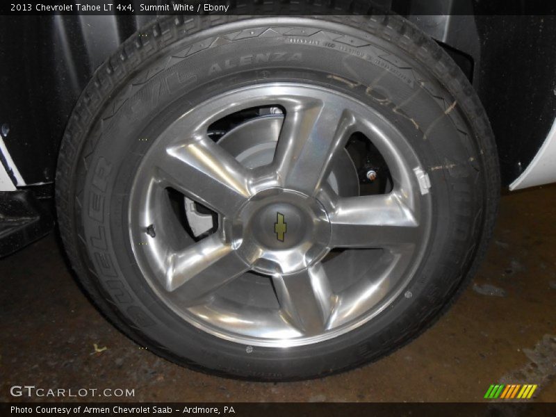 Summit White / Ebony 2013 Chevrolet Tahoe LT 4x4