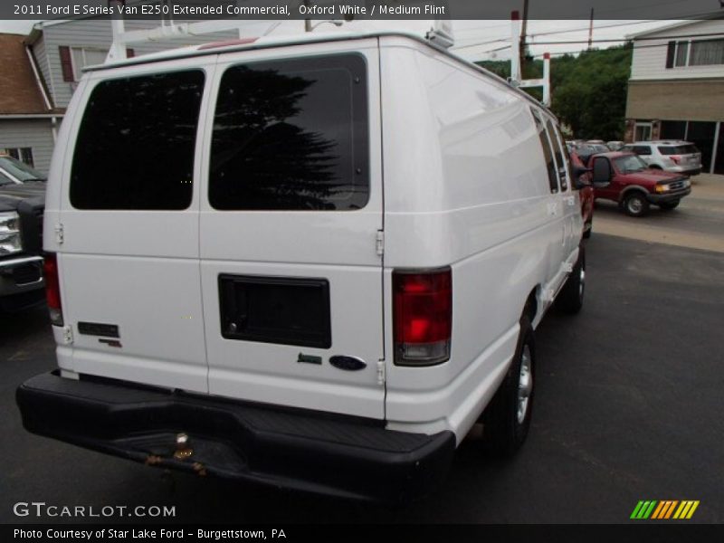 Oxford White / Medium Flint 2011 Ford E Series Van E250 Extended Commercial