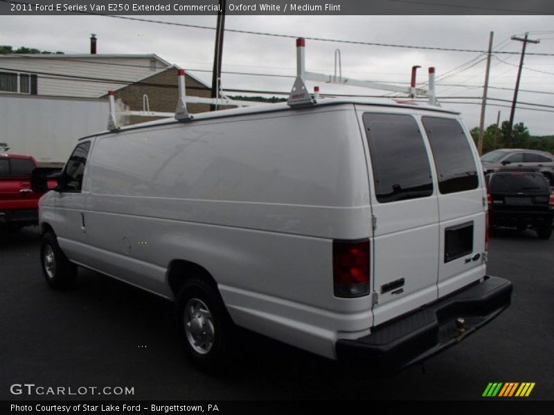 Oxford White / Medium Flint 2011 Ford E Series Van E250 Extended Commercial