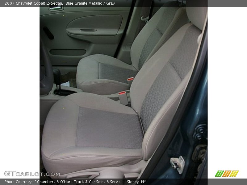 Blue Granite Metallic / Gray 2007 Chevrolet Cobalt LS Sedan