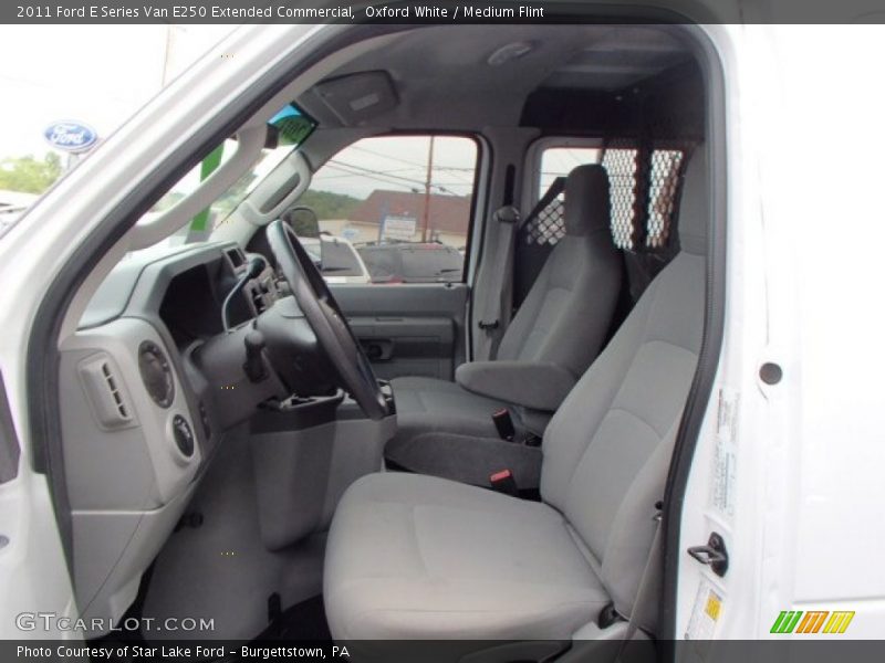 Oxford White / Medium Flint 2011 Ford E Series Van E250 Extended Commercial