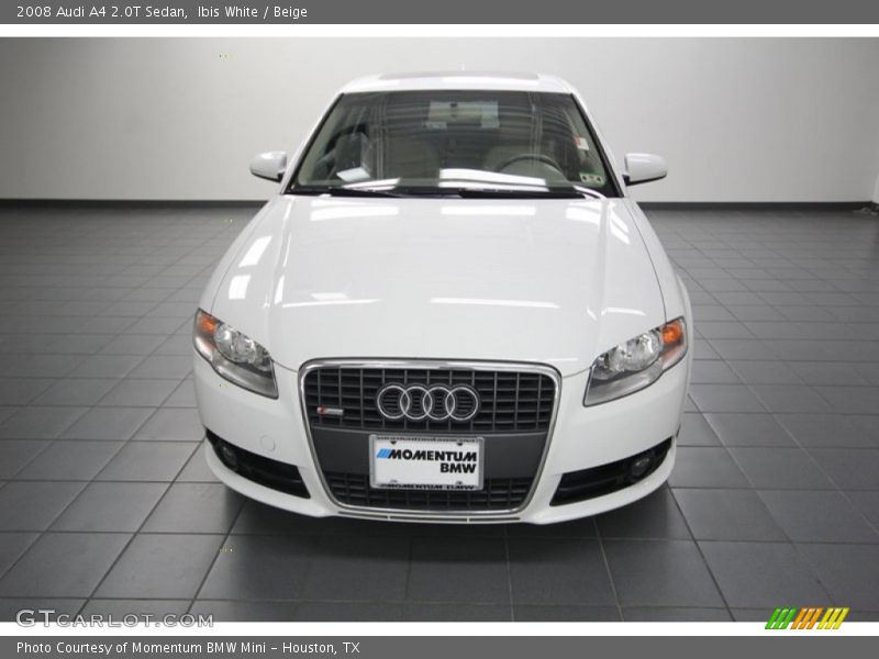 Ibis White / Beige 2008 Audi A4 2.0T Sedan