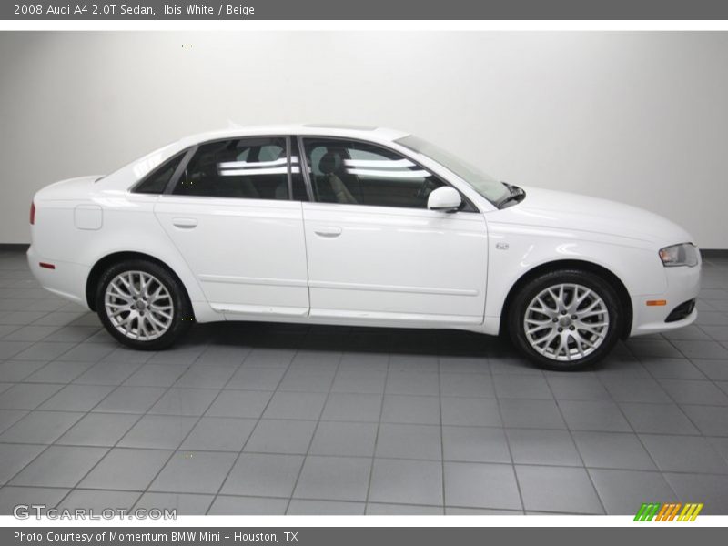 Ibis White / Beige 2008 Audi A4 2.0T Sedan