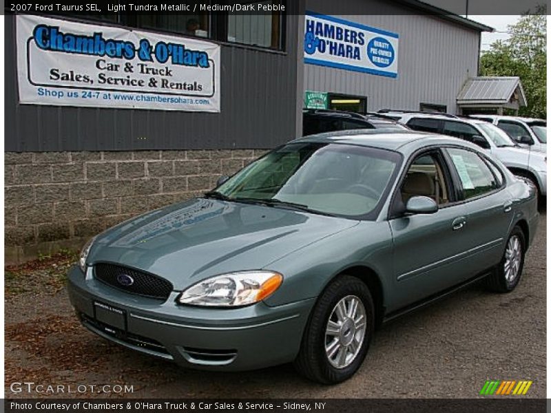 Light Tundra Metallic / Medium/Dark Pebble 2007 Ford Taurus SEL