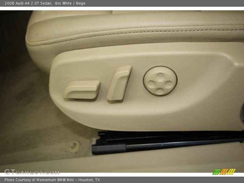 Ibis White / Beige 2008 Audi A4 2.0T Sedan