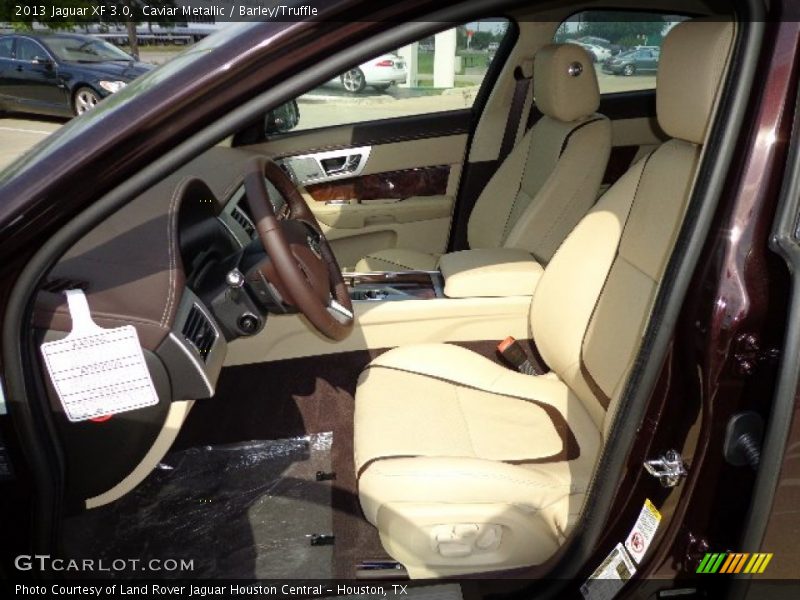 Caviar Metallic / Barley/Truffle 2013 Jaguar XF 3.0