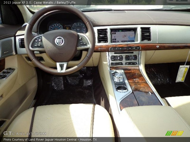 Caviar Metallic / Barley/Truffle 2013 Jaguar XF 3.0